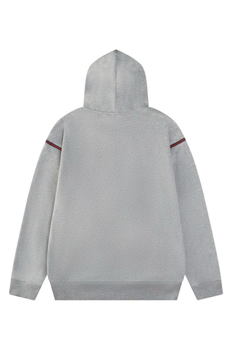 Gucci, Men's Hoodie, Grey