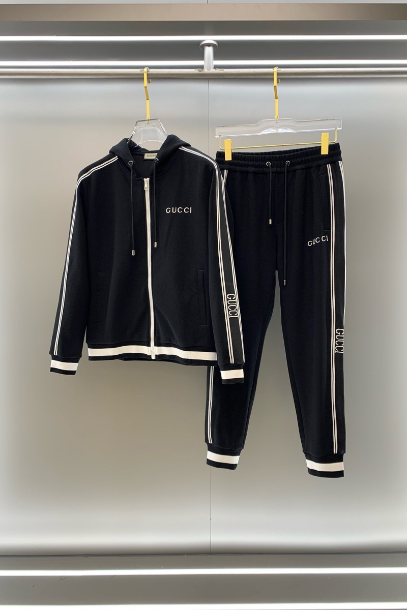 Gucci, Men's Tracksuit, Black