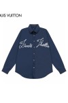 Louis Vuitton, Men's Shirt, Navy