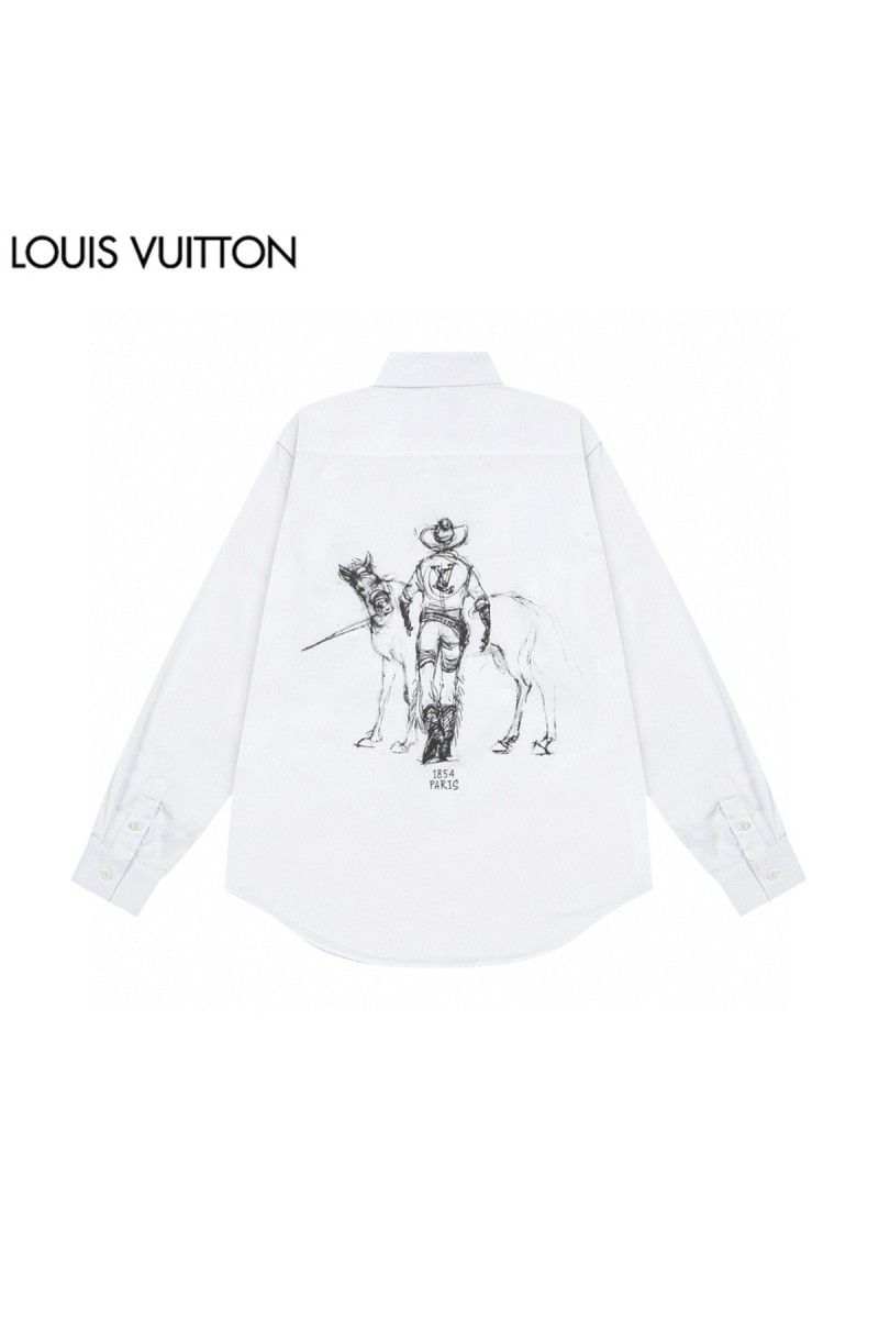 Louis Vuitton, Men's Shirt, White