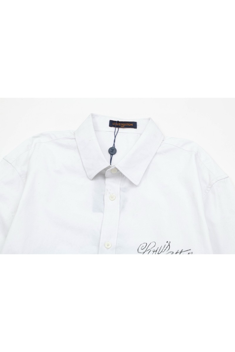 Louis Vuitton, Men's Shirt, White