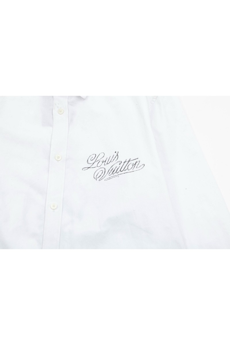 Louis Vuitton, Men's Shirt, White