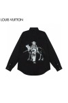 Louis Vuitton, Men's Shirt, Black