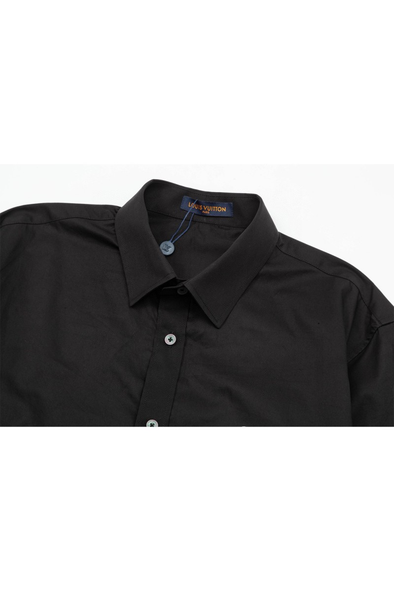 Louis Vuitton, Men's Shirt, Black