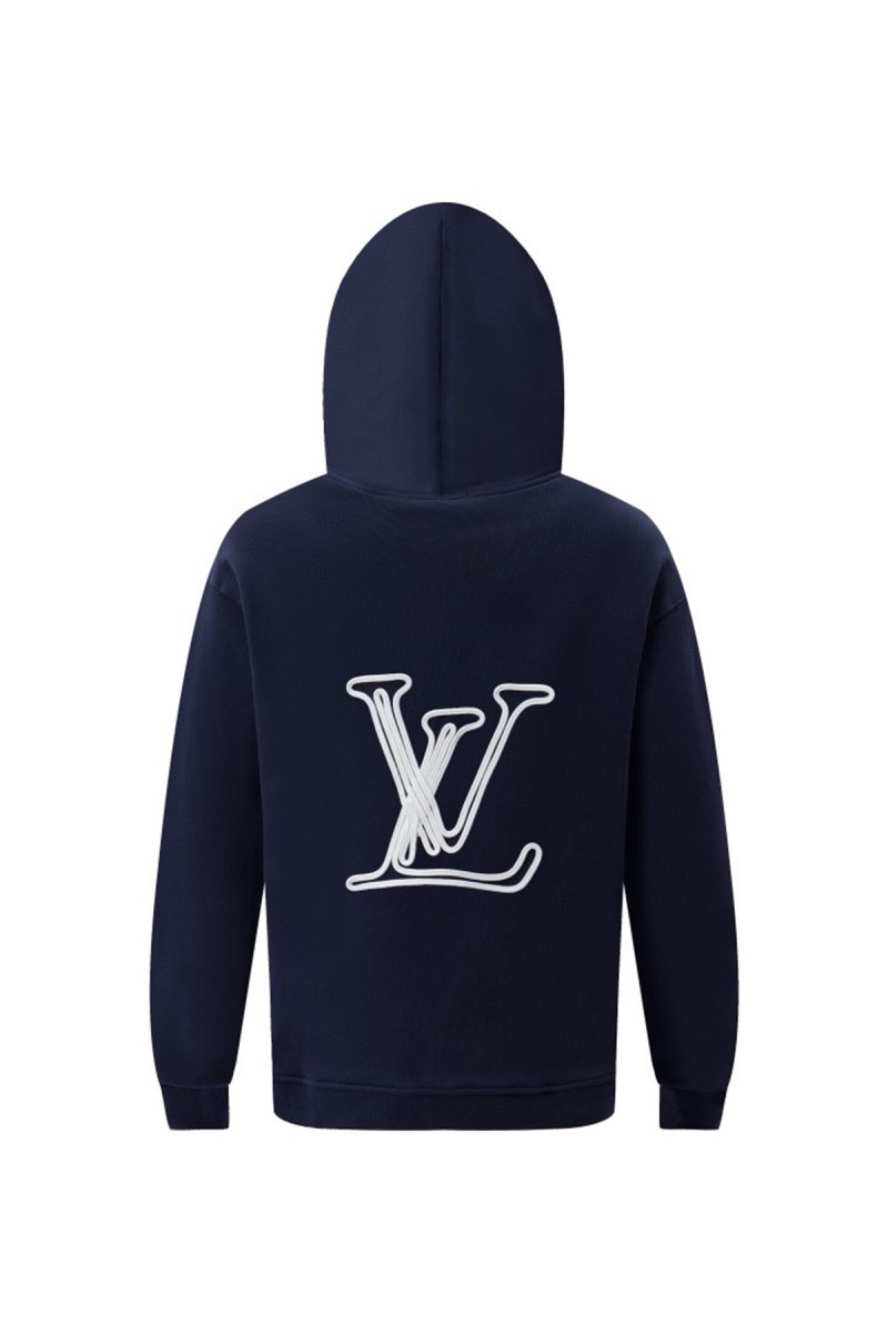 Louis Vuitton, Men's Hoodie, Navy