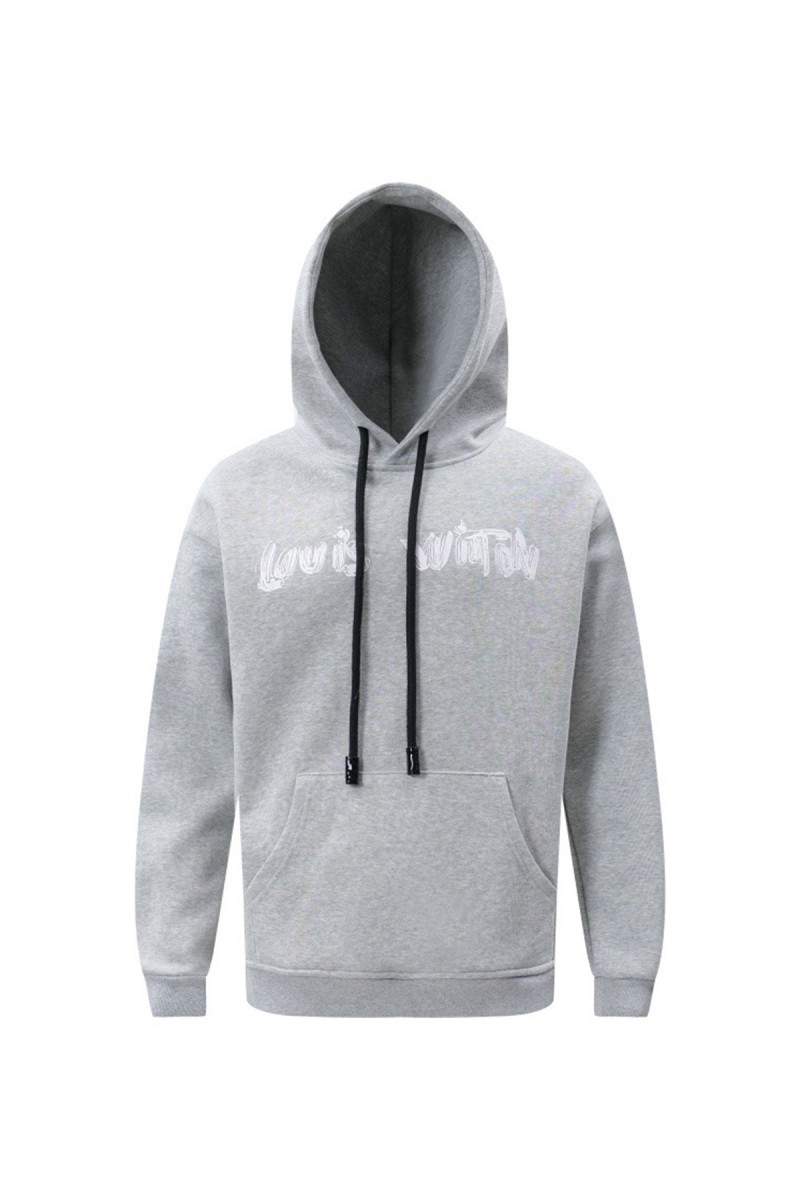 Louis Vuitton, Men's Hoodie, Grey