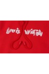 Louis Vuitton, Men's Hoodie, Red