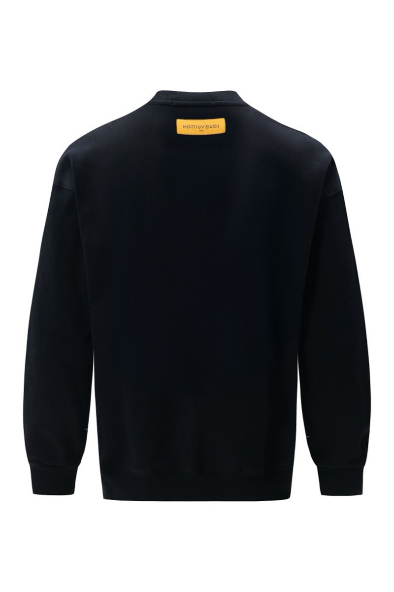 Louis Vuitton, Men's Pullover, Black