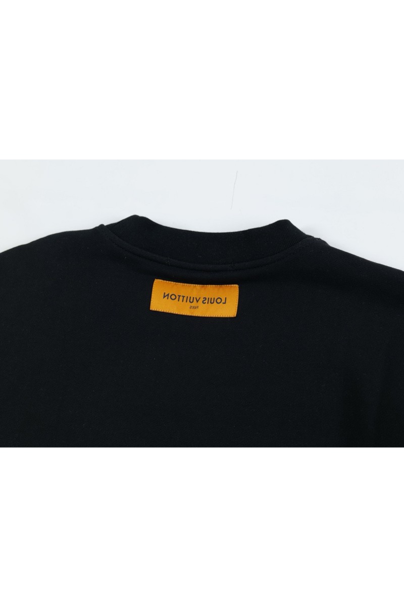 Louis Vuitton, Men's Pullover, Black