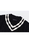 Louis Vuitton, Men's Pullover, Black