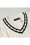 Louis Vuitton, Men's Pullover, White