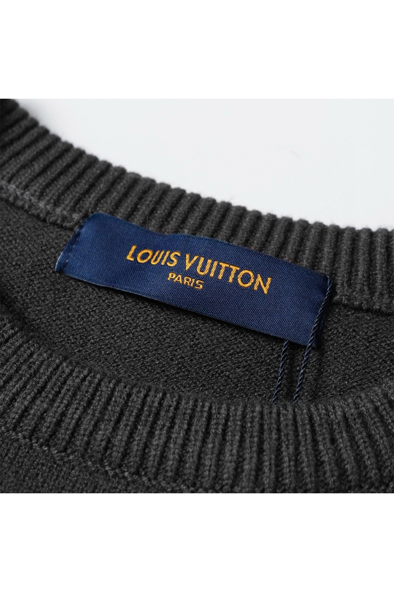 Louis Vuitton, Men's Pullover, Grey