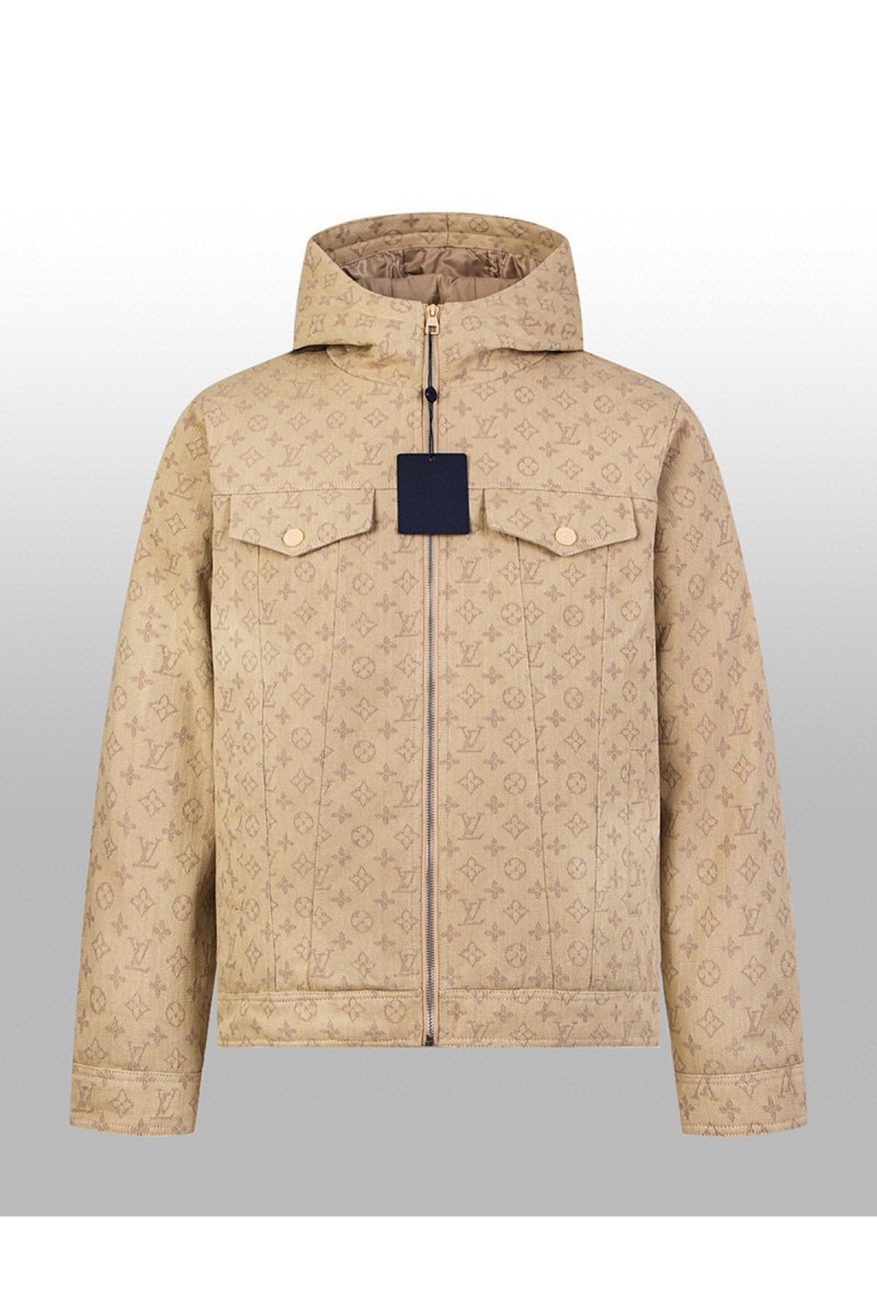 Louis Vuitton, Men's Denim Jacket, Camel