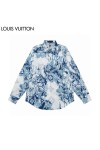 Louis Vuitton, Men's Shirt, Blue