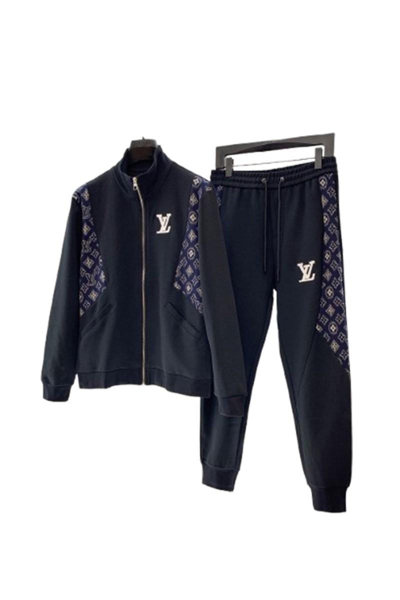 Louis Vuitton, Men's Tracksuit, Black