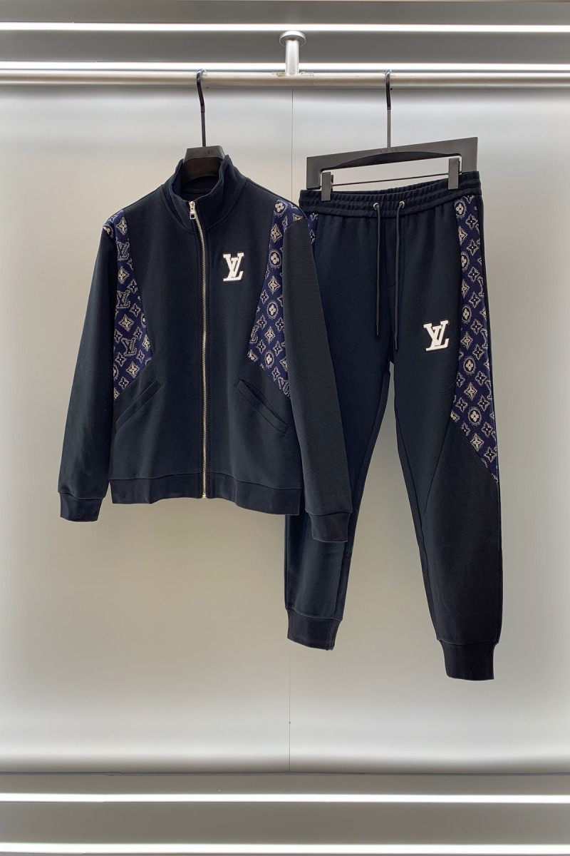 Louis Vuitton, Men's Tracksuit, Black