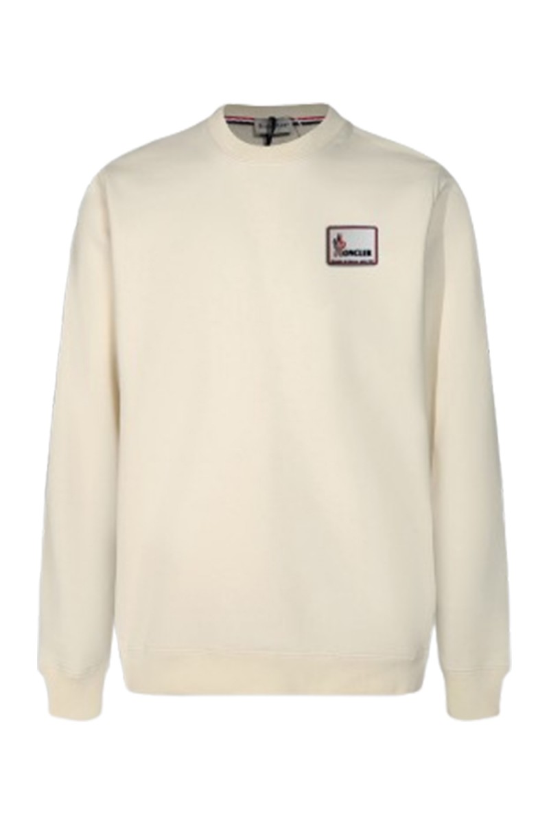 Moncler, Men's Pullover, Beige