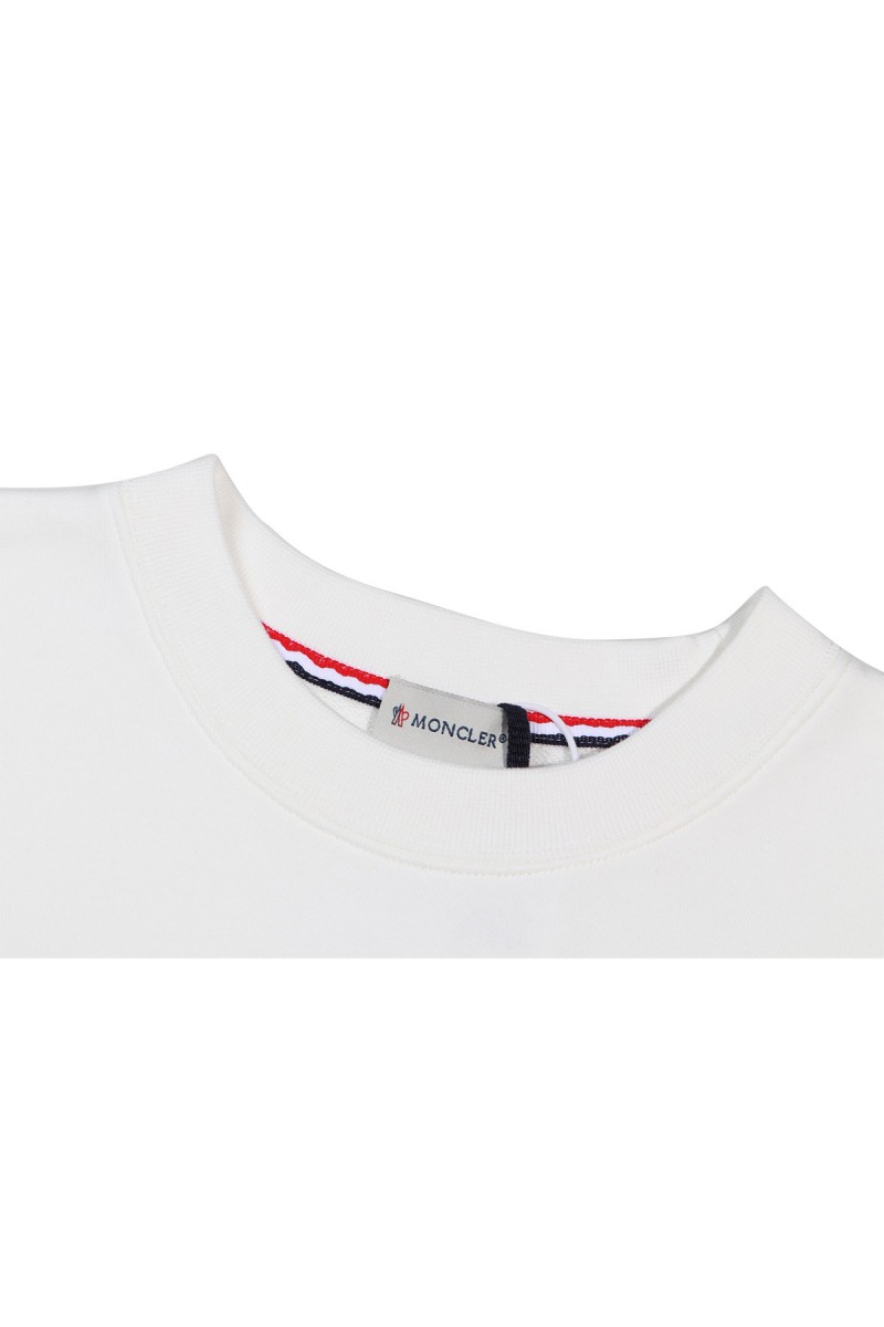 Moncler, Men's Pullover, White