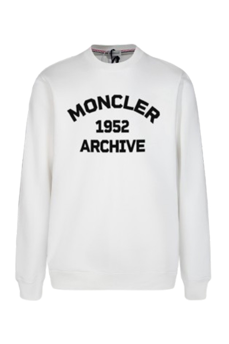 Moncler, Men's Pullover, White