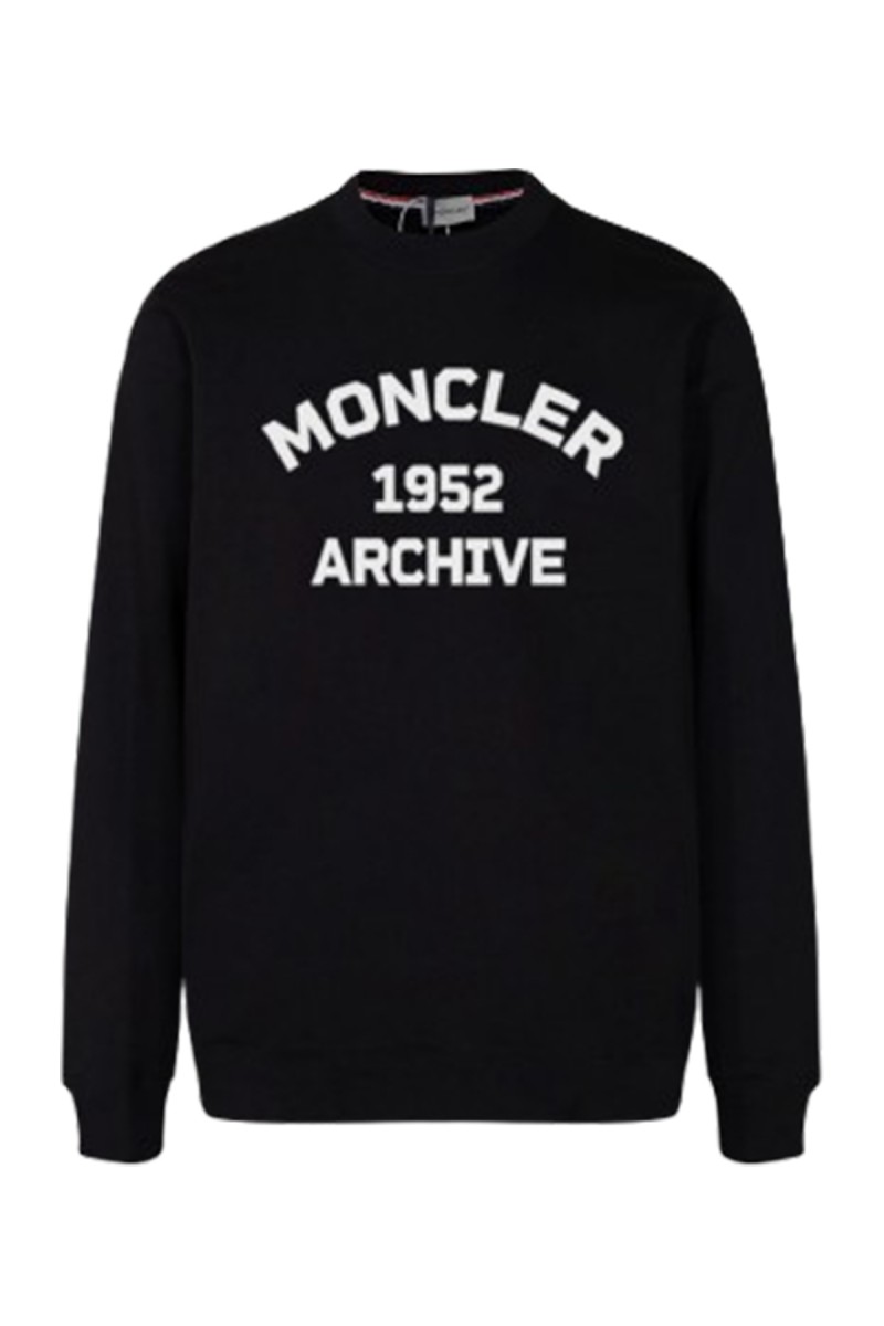 Moncler, Men's Pullover, Black