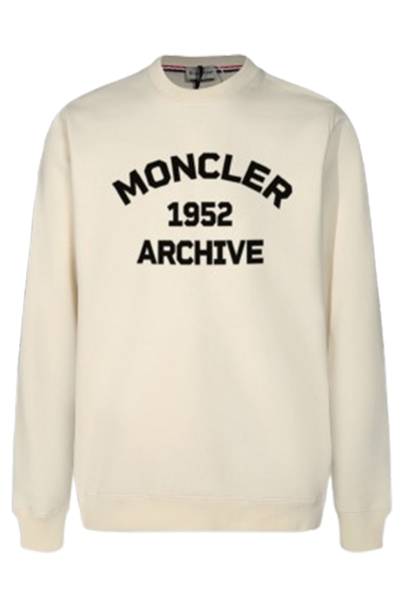 Moncler, Men's Pullover, Beige