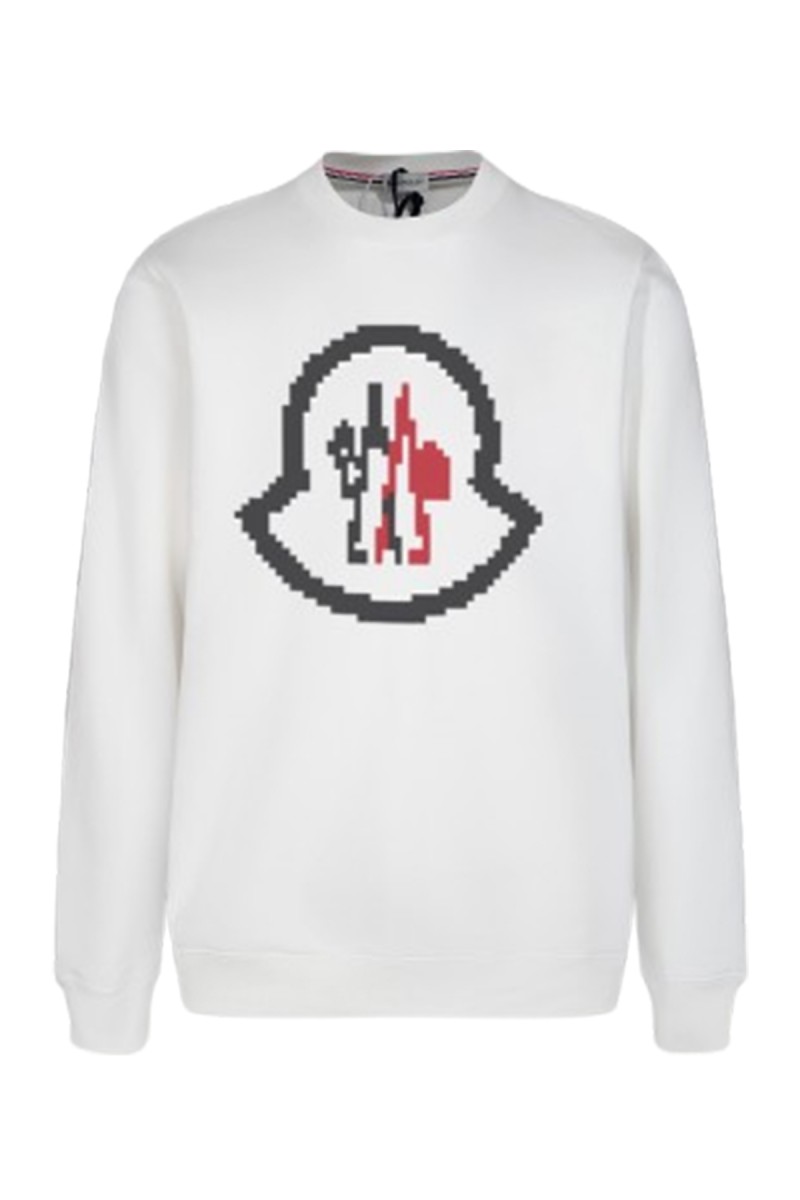 Moncler, Men's Pullover, White