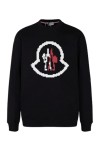 Moncler, Men's Pullover, Black