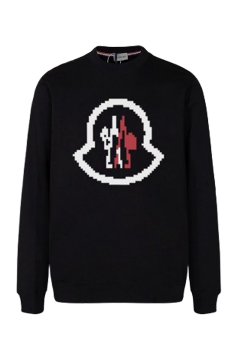 Moncler, Men's Pullover, Black