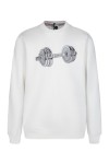 Moncler, Men's Pullover, White