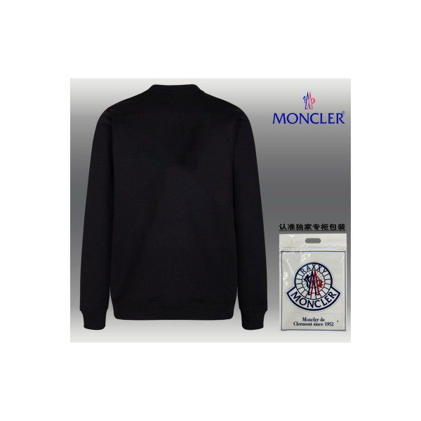 Moncler, Men's Pullover, Black