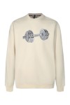 Moncler, Men's Pullover, Beige