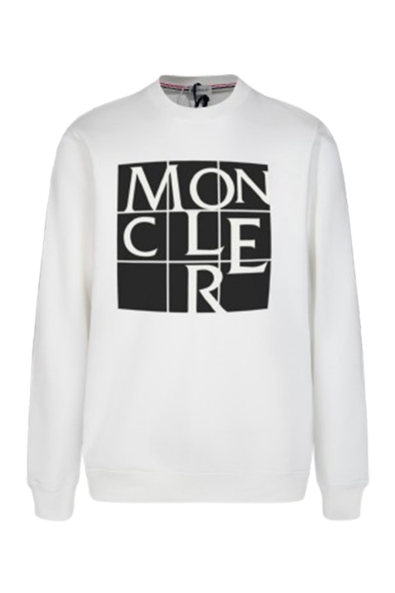 Moncler, Men's Pullover, White