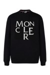 Moncler, Men's Pullover, Black