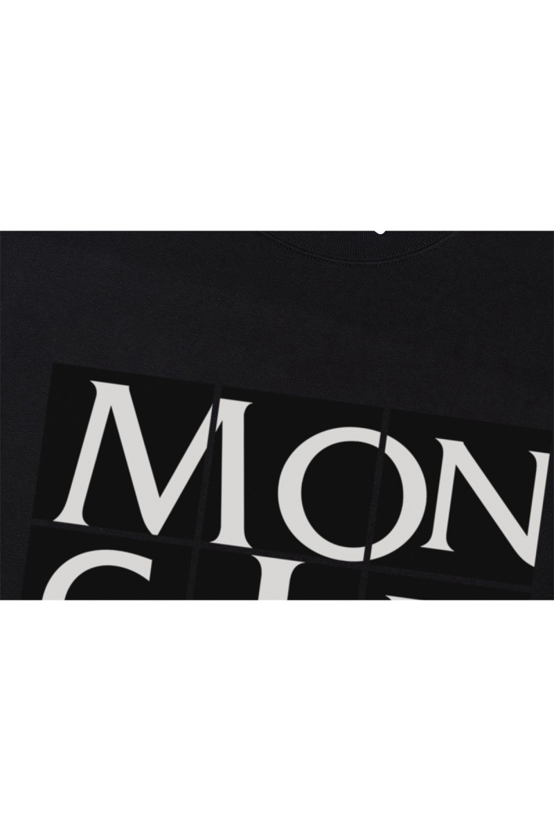 Moncler, Men's Pullover, Black