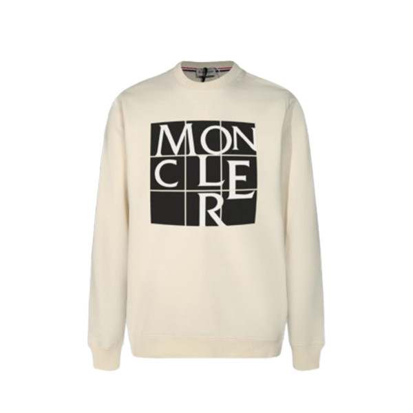 Moncler, Men's Pullover, Beige
