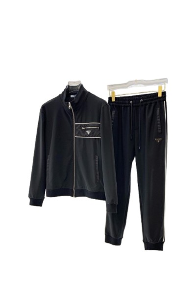 Prada, Men's Tracksuit, Black