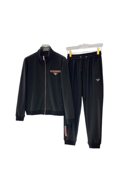 Prada, Men's Tracksuit, Black