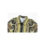Versace, Men's Shirt, Yellow