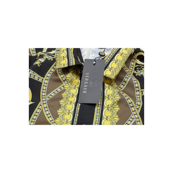 Versace, Men's Shirt, Yellow
