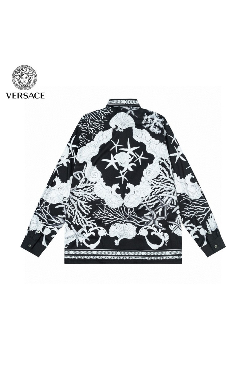 Versace, Men's Shirt, Black