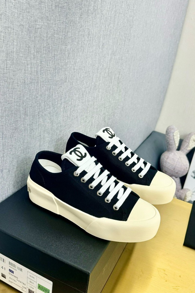 Chanel, Women's Sneaker, Black