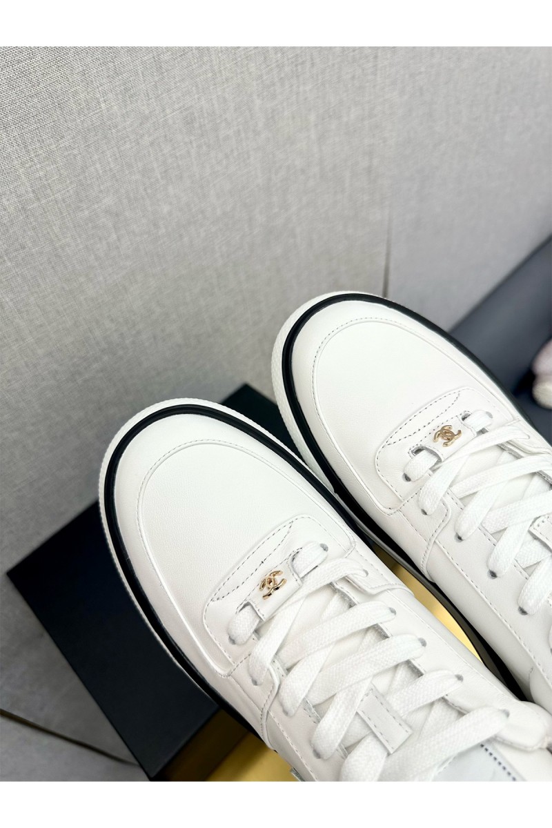 Chanel, Women's Sneaker, White