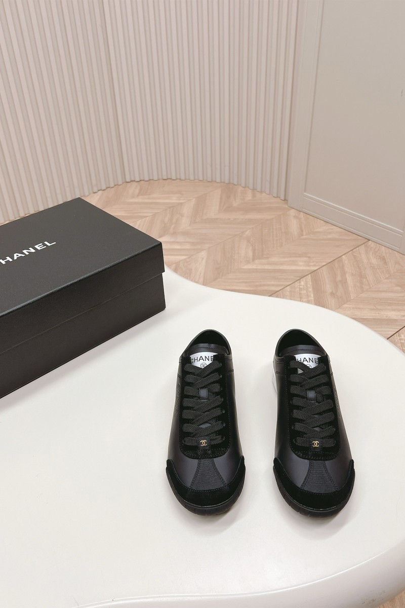 Chanel, Women's Sneaker, Black