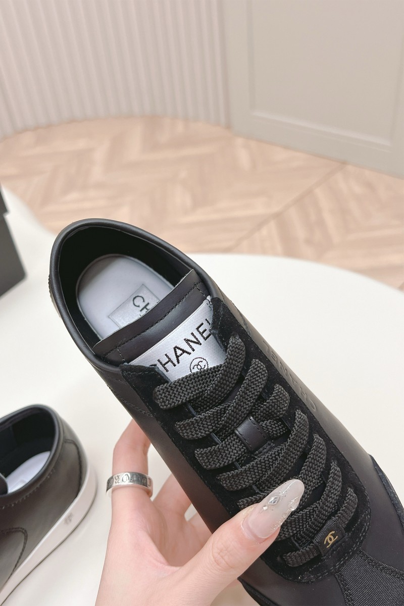 Chanel, Women's Sneaker, Black