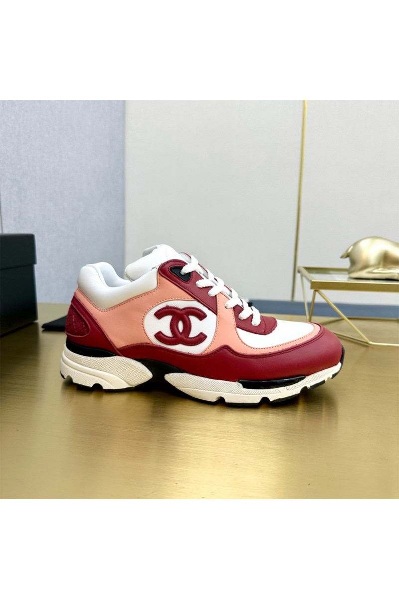 Chanel, Women's Sneaker, Red