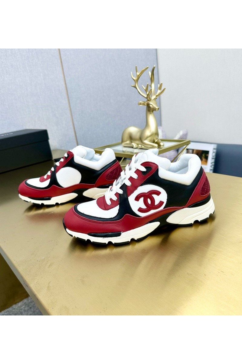 Chanel, Women's Sneaker, Red