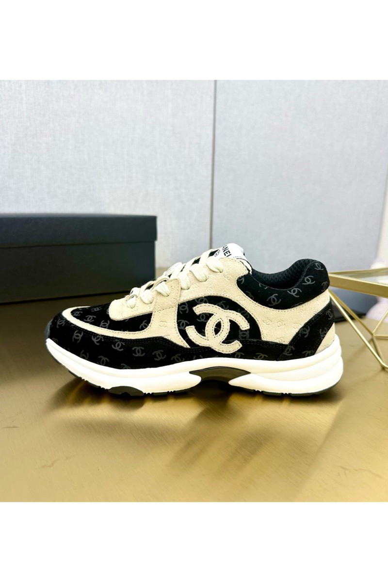 Chanel, Women's Sneaker, Beige