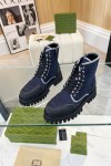 Gucci, Women's Boot, Navy