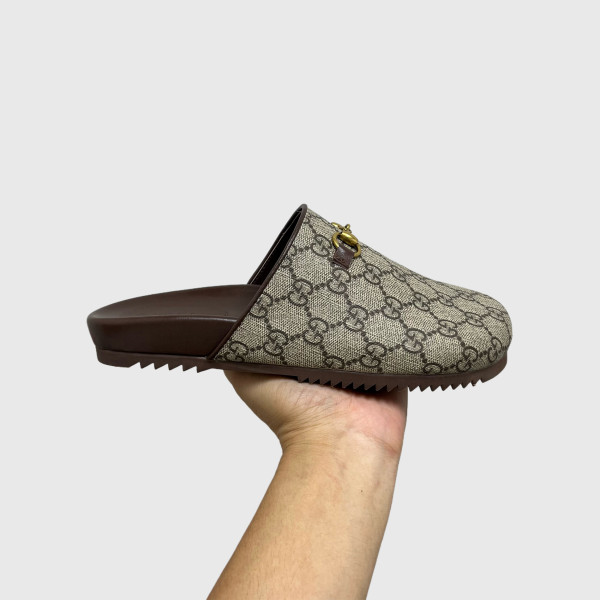 Gucci, Women's Slipper, Brown