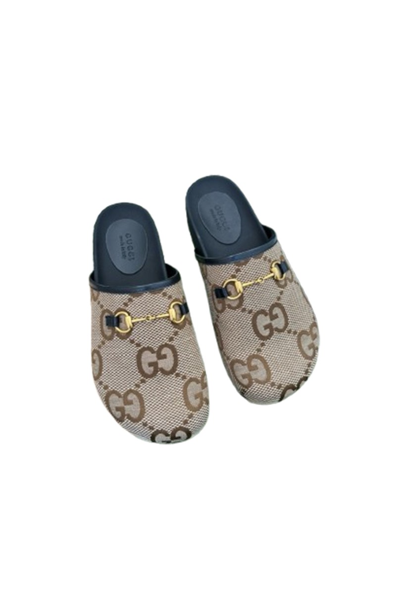 Gucci, Women's Slipper, Brown